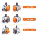 2-10Pcs Replacement TMR Effect Joystick 3D Analog Stick for DualSense PS5 PS4 Controller for switch/Xbox Series X/S Repair Parts. 