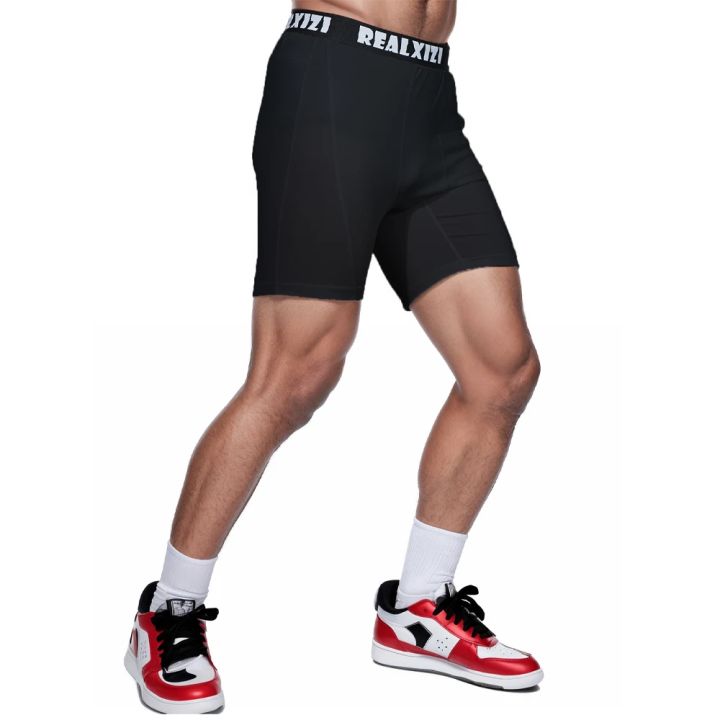 Compression%20Running%20Shorts%20Running%20Sport%20Training%20Tights%20Sportswear%20Men%20Gym%20Quick-Drying%20Fitness%20Jogging%20Exercise%20Workout%20Shorts%20-%20Image%203