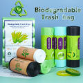 Disposable Biodegradable Compostable Trash Bags Biodegradable Garbage Bag Thickened And Enlarged Starch Based White Cleaning Bag.
