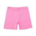 Summer Girls Three-Point Safety Pants Leggings Basic Solid Elastic Waist Shorts Matching Dress Skirts Shorts for 5-13years.