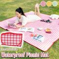 Portable Foldable Picnic Mat Waterproof Thick Outdoor Camping Moisture Proof Grass Ground Blanket for Beach Park. 