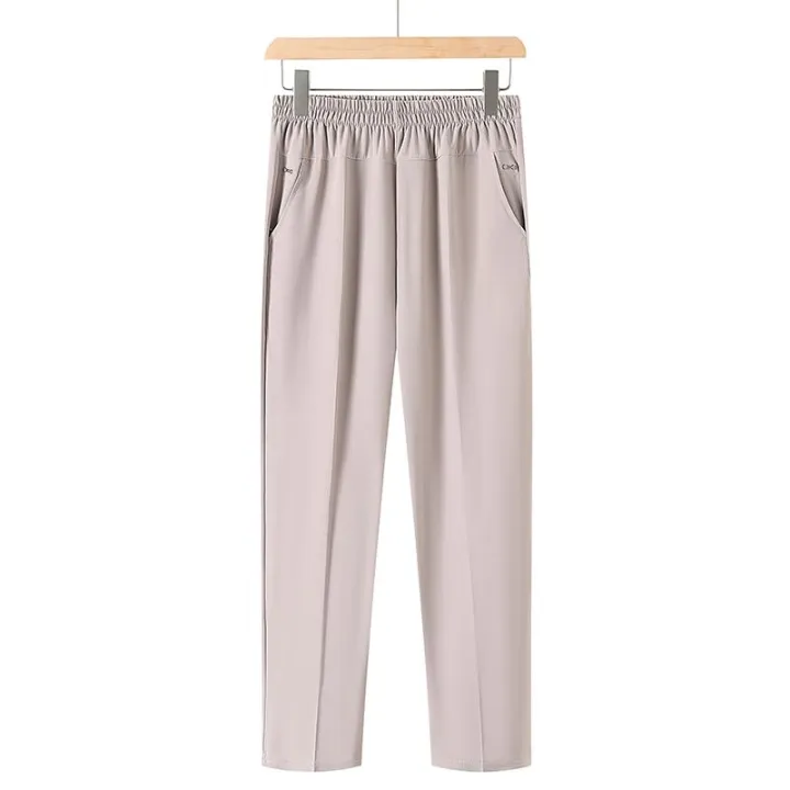 New%20spring%20and%20summer%20Women's%20Pants%20Mom%20Pants%20Elastic%20High%20Waist%20Casual%20Women%20Trousers%20Loose%20Straight%20-%20Image%206