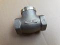 Large image: Ana swing check valve fully open hole horizontal mounted 1/2 inch swing check valve. 