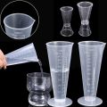 Happy home 100/250/500/1000 plastic measuring cup/measuring cup, coffee and wine tasting double head high temperature resistant/tapered measuring cup. 