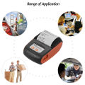 Mini Portable Thermal Receipt POS Printer Wireless Bluetooth 58mm Ticket Bill IOS Android PC Invoice Business Retail Ink-free. 