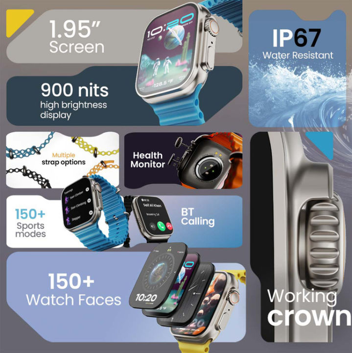 GOBOULT%20Newly%20Launched%20Crown-%20Smart%20Watch%201.95''Screen,%20BT%20Calling,%20Working%20Crown,%20Zinc%20Alloy%20Frame,900Nits%20Brightness,AI%20Voice%20Assistant,SpO2%20Monitoring,%20120+%20Sports%20Mode%20-%20Image%203