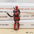 6 Desk Decoration Deadpool Car Home Office Marvel 8cm X-MAN Funny Cute Figure Model Toys. 