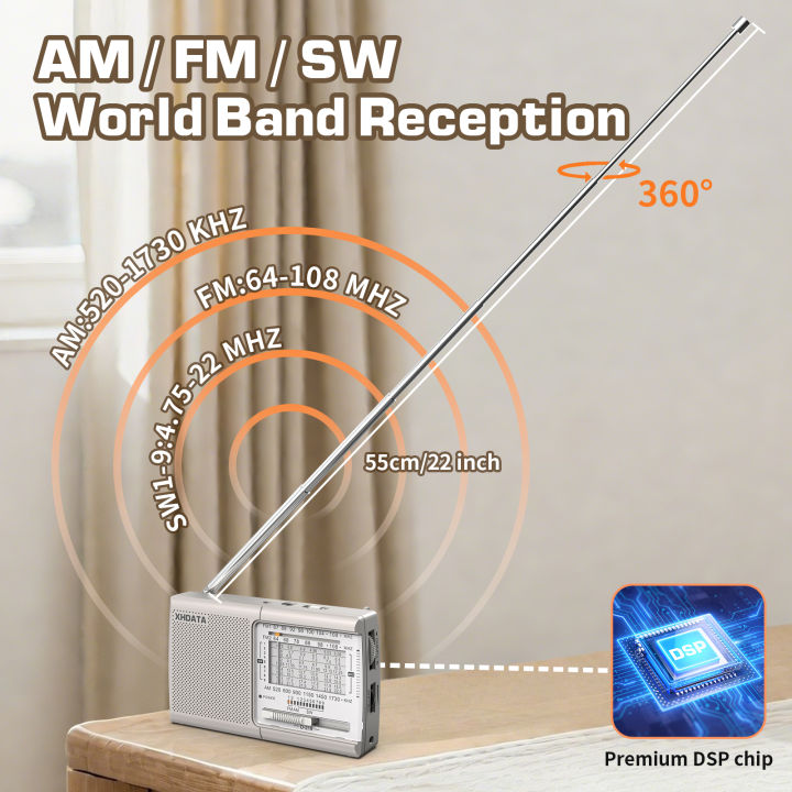XHDATA%20D219%20Portable%20Radio%20AM%20FM%20MW%20Shortwave%20Worldband%20Receiver%20DSP%20High%20Sensitivity%201kHz%20Fine%20Tuning%20Radio%20AA%20Battery%20Powered%20-%20Image%206