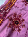 Sindhi karhai shawl. 