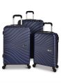 3 Piece Hard Shell Trolley Luggage Set - Lightweight ABS Spinner Suitcases with 360° Wheels for Travel - Cabin, and also available small Medium & Large Size Bags". 
