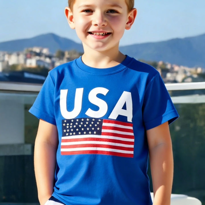 USA%20American%20Flag%20Graphic%20Printed%20Children%20T-shirt%20Independence%20Day%20Shirt%20Contracted%20Design%20Daily%20Life%20Casual%20Boys%20Girls%20Tshirt%20-%20Image%202