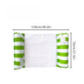 Foldable Inflatable Floating Row Summer Outdoor Swimming Pool Party Toys for Adults Water Hammock Inflatable Mat Lounge Chair.