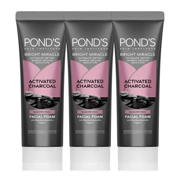 Pond%20bright%20miracle%20ultimate%20detox%20active%20charcoal%20facial%20foam%203%20pcs%2050g%20POND'S%20bright%20miracle%20activated%20-%20Image%202