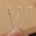 1set French embroidery crochet DIY hand cross stitch cotto crochet 3 needles.
