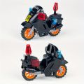 1 Pc City Police SWAT Motorcycle Model Building Blocks DIY Model Building Blocks Bricks Children'S Toys 6+. 