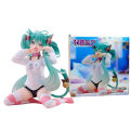 12cm Desktop Cute Hatsune Miku Kwaii Style Anime Figure Toys PVC Model Collector Doll Birthday Gift. 