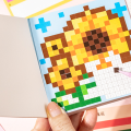 2Style 24pcs/bag Pixel Story Bead Scenery Sticker Book Handbook Material Stickers DIY Photo Frame Scrapbook Notebook Cup Laptop. 
