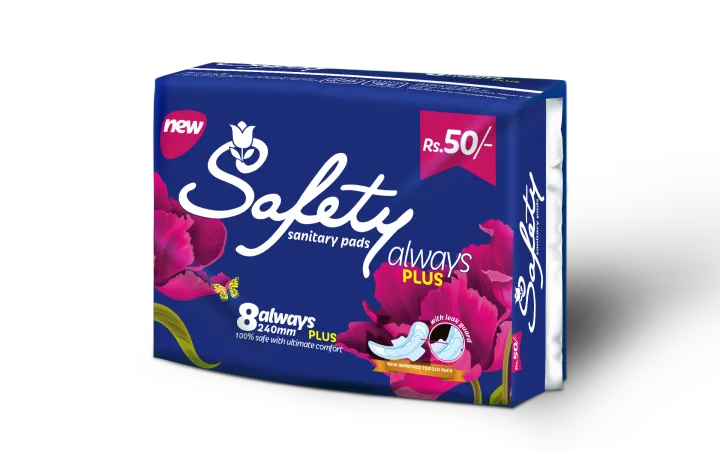 Safety%20Always%20Plus%20240%20mm%20Sanitary%208%20Pads%20-%20Image%204