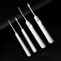 Handmade Leather Stitching Kit U+V Shaped Skiving Punching Tool with Edge Beveler for Leathercraft Projects.
