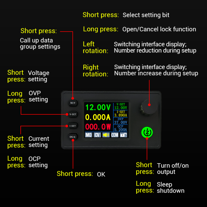 DC%20DC%20Buck%20Boost%20Converter%2040W/90W%20Adjustable%20Regulated%20Laboratory%20Power%20Supply%20CC%20CV%204.5A/5A%200.5-36V%205V%206V%2012V%2024V%20Power%20Module%20-%20Image%202