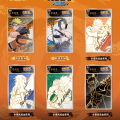 Genuine NARUTO Collection Cards Anime Ninja Uchiha Sasuke Itachi Brother Series Theme Characters Cards   for Kids. 