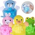 Cute Animal Bathing Gloves Kids Sponges for Bathing Loofah Gloves Shower Kids Body Scrub Hand Puppet Bath Wash Mitt Towel.