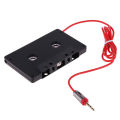 Hot Sale Car Cassette Player Tape Adapter Cassette Mp3 Player Converter For iPod For iPhone MP3 AUX Cable CD Player 3.5mm Jack. 