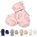 Waterproof Windproof Skiing Snow Gloves For Kids Toddler Cartoon Dinosaur Print Thickened Fleece Warm Winter Baby Gloves. 