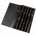 Bouquet Sheet Flower Wrapping Paper - Waterproof Floral Bouquet Wrapping Paper, Florist Supplies Packaging Paper for Wedding Birthday Gift DIY (Black). 