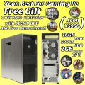 HP Z600 Best For Gaming Pc: Xeon Gaming Processor, 16GB Ram, 500GB HDD, 2GB Gaming GPU, Free Games, Free 1 wireless Controller, 512MB. GPU. 