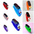 Digital Watch Mickey Minnie LED Touch Watch Iron Man Spiderman hulk Anime Figure Bracelet Digital Watches For Kids. 