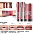 Shills lip liner pencil set of 12Pcs (Multicolor). 