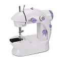 Mini Sewing Machine - Dual Speed Portable Mini Electric Pedal Double Threads Rewind Swing Machine.