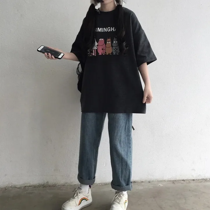 Lh.sunshine%20T-shirt%E2%9A%A1Cartoon%20matrix%20screen%20work%20can%20be%20worn%20on%20all%20occasions.%F0%9F%92%95Girls%20-%20Image%207