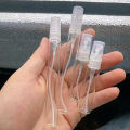 2/3/5/10mlClear Mini Perfume Glass Bottle Portable Plastic Spray Bottle Sample Test Tube Thin Vials.