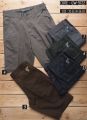 ⚡GW⚡9722 men's shorts three quarter Cotton solid color 21.5-22.5 inches size 30-38 Goodwin brand. 