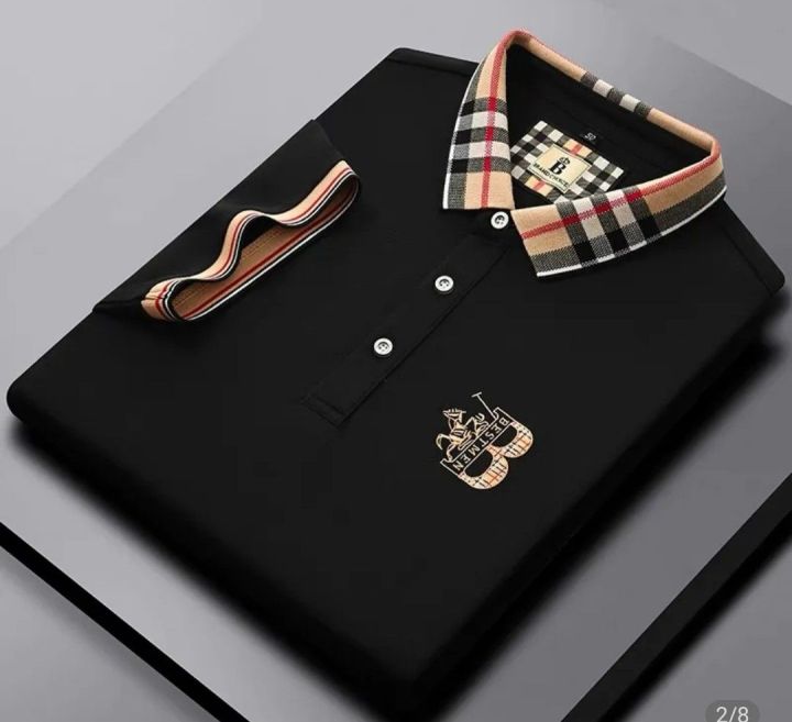 Stylish%20Polo%20Shirt%20For%20Men%20Summer%20Premium%20Cotton%20Fabric%20Fashion%20Casual%20Style%20Multiple%20Color%20-%20Image%206