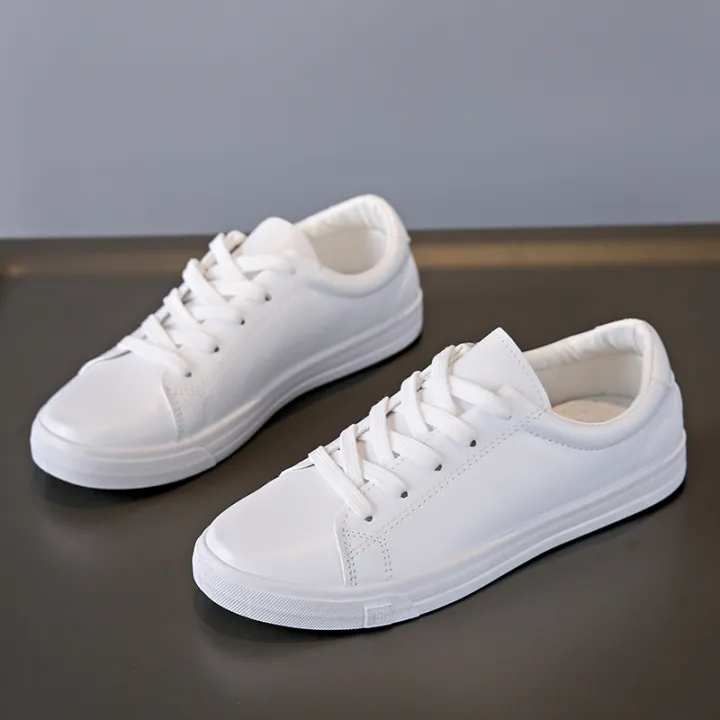 Women%20Sneakers%20Breathable%20Students%20Casual%20Sports%20Shoes%20Girl%20Flat%20Leather%20Pu%20White%20Shoes%20Woman%20Vulcanize%20Shoes%20-%20Image%206