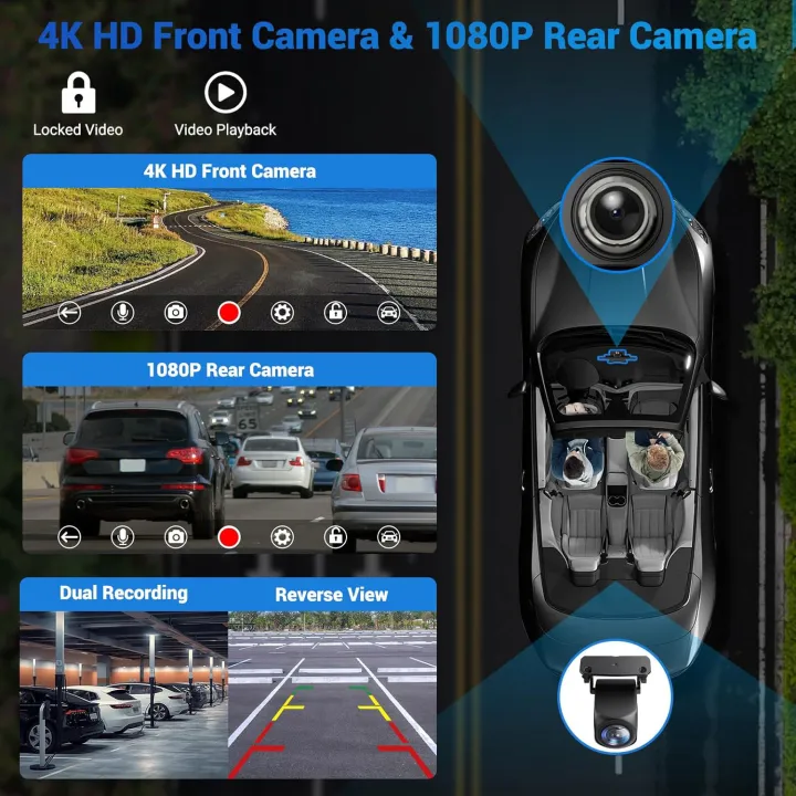 10/11.26%20Inch%204K%20DVR%20Wireless%20CarPlay%20&%20Android%20Auto%20Dash%20Cam%20Bluetooth%20Audio%20GPS%20Navigation%20Dashboard%20Dual%20Lens%20Video%20Recorder%20-%20Image%206