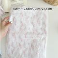 10/20pcs Pink Floral Tissue Paper Girl's Heart Wrapping Paper Holiday Birthday Decorative Paper Flower Wrapping Paper.