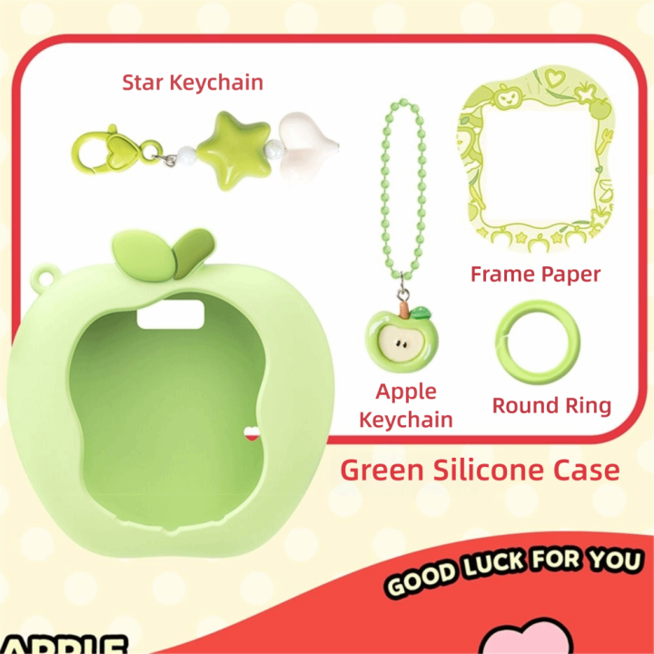 Silicone%20Protective%20Cover%20with%20Panel%20Paper%20Pendant%20Knob%20Cover%20Decorative%20Cover%20Red%20Pink%20Strawberry%20for%20Tamagotchi%20Paradise%20Uni%20-%20Image%206