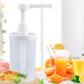 5/8/10CC Liquid Dispenser With Scale Coffee Syrup Bee Drip Bottle With Hydraulic Pump And Nozzle Head Kitchen Honey Container.