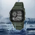 SYNOKE Digital Watches Men Sports Luminous Multifunction Waterproof Chrono Wristwatch Outdoor and Running Student Seven Light. 
