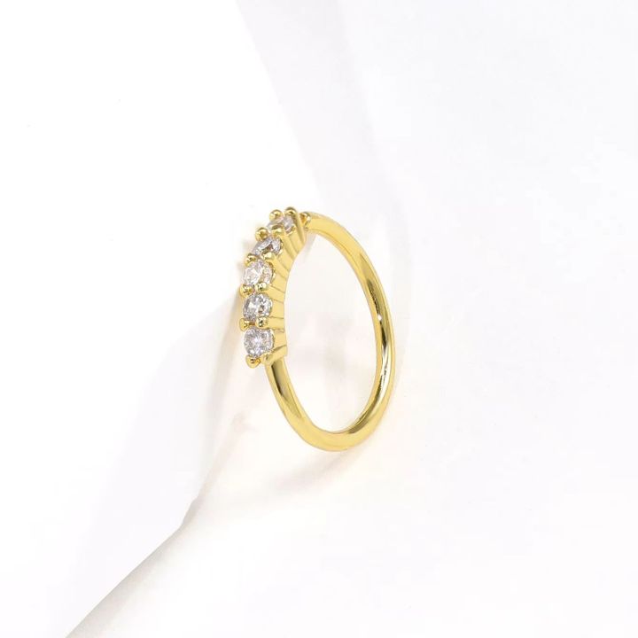 Single-row%20miniature%20zircon%20ultra-sparkle%20fine%20drill%20exquisite%20with%20drill%20opening%20ring%20nose%20stud%20nose%20pierced%20nose%20ring%20Earrings%20-%20Image%206