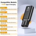 Brangdy 4.3V Type-C Shaver Adapter Charging Converter for Philips Norelco Oneblade QP2520 QP2515 QP2620 with Charging Indicator. 