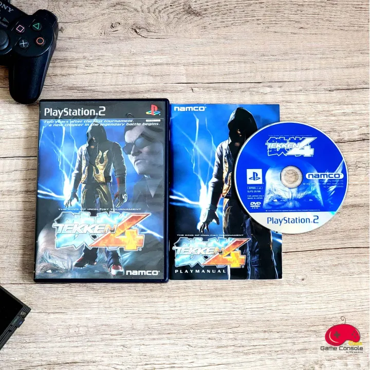 Original PS2 game disc PlayStation 2-Tekken 4 zone JP