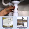 Bottle Trap 1 1/2 Sink Fittings Pvc. 