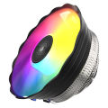 PADO S3 CPU Cooling Processor Air Cooler Fan RGB PWM Hielera Intel LGA 1155 1700 1200 1151 AMD AM3 AM4 PC Gamer Led Fan 120mm. 