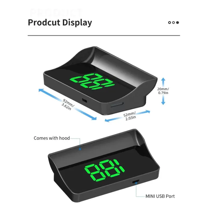 Digtial%20Car%20GPS%20Speedometer%20KMH%20LCD%20Windshield%20Projector%20Big%20Fonts%20Speed%20Gauge%20With%20White/Green%20Light%20Car%20Electronic%20Accessories%20-%20Image%205
