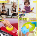 10/20Pcs/Pack Round Shape Ceramic Sponge Throwing Water Absorbing Foam Pottery Sculpture Clay Foam Cleaning Clays Painting Tools.